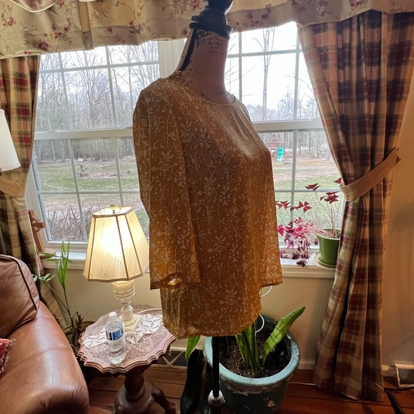 Anthropologie HD in Paris Blouse Size 6p - Picture 5 of 6